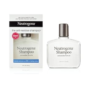 Neutrogena Shampoo, Anti-Residue Formula, 6 OunceNeutrogena Shampoo Anti-Residue Formula Hair Shampoos