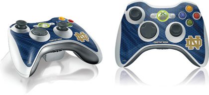 Skinit Notre Dame Fighting Irish Xbox 360 Wireless Controller