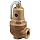 Apollo Valve 10-600 Series Bronze Safety Relief Valve, ASME Hot Water, 50 psi Set Pressure, 1" NPT Female