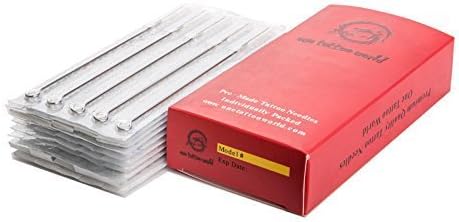 50 Pcs 9 Round Liner Sterilized Tattoo Needles 50-9RL by Ordertattoo