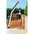 Solardusche wei� lackiert H�he 2.30 m