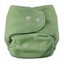 Swaddlebees One-size Organic Velour Fitted Cloth Diaper