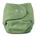 Swaddlebees One-size Organic Velour Fitted Cloth Diaper