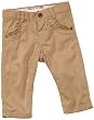 NAME IT Baby - Mädchen Hose FILIPPA MINI REG TWILL PANT 212, Gr. 74, Beige (ECRU )