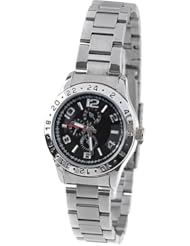 Orient Idea Ori-0263E Round Case Quartz Wrist Watch with Stainless Steel Band for Women Ladies