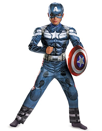Disguise Marvel Captain America The Winter Soldier Movie 2 Classic Boys Costume