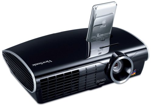 ViewSonic PJ258D Micro-Portable ViewDock Projector -2.9 lbs