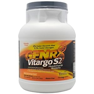 Genr8 Vitargo S2 Unflavored 25/Servings,4.1 lbs