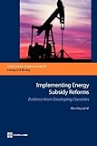 Implementing energy subsidy reforms : evidence from developing countries