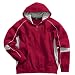 Victory Hooded Sweatshirt, Red/Grey/White