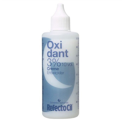 tint for hair:Refectocil Oxidant 3% 10 Volume Creme Developer (100 ml.)