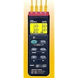 4 Channel Thermocouple Probe Thermometer - Sper Scientific (Model 800023) by 