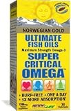 Norwegian Gold Super Critical Omega-3 1025mg, One Daily, Burp-free - 30 - Softgel