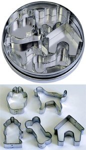 Dog Cookie Cutter Set - mini