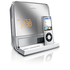 Philips DC 190 Docking Station (UKW-Tuner, Weckfunktion) für Apple iPod