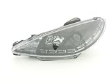 FK Automotive FKFSPG010027 Daylight Scheinwerfer mit Tagfahrlicht fit f&uuml;r Peugeot 206 (Typ S16) Bj. 98- schwarz