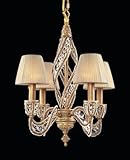 IMAGE OF ELK Lighting 6245-4 Renaissance 4 Light Single Tier Chandelier in Dark Bronze