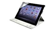 Accessorise (TM) Ultra Slim and Lightweight Leather Case Folio (Black) with Automatic Wake-up Closure and 3-in-1 built-in Stand for The New iPad 3rd Generation Tablet