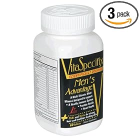VitaSpecifix Scientifically Designed Men's Advantage, 60 Tablets (Pack of 3)