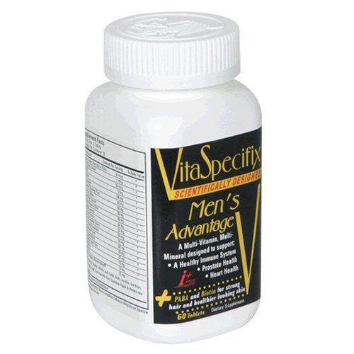 VitaSpecifix Scientifically Designed Mens Advantage, 60 Tablets (Pack of 3) by Vita Specifix