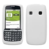Solid White Silicone Skin Gel Cover Case For Samsung Replenish M580