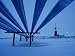 View Underneath Alaska Pipeline Photographic Poster Print by Kenneth Garrett, 30x40
