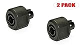 Dewalt DWP611 Router OEM Replacement 1/4" Collet & Nut (2 Pack) # A24215SV-2pk [並行輸入品]