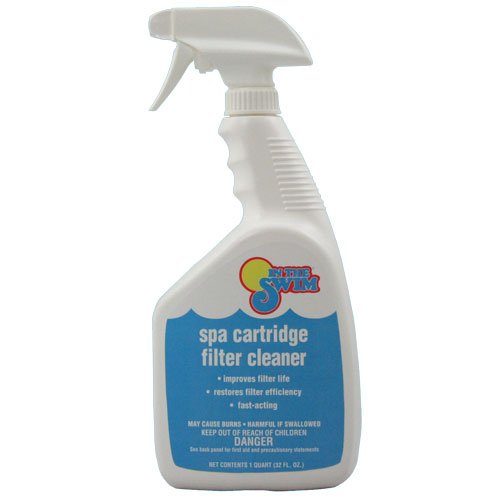 In The Swim Liquid Spa and Hot Tub Filter Cleaner 1 Quart.
