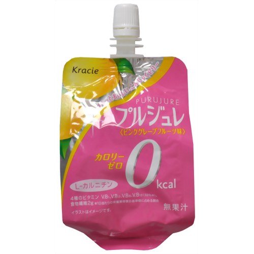 プルジュレ L-カルニチン ピンクグレープフルーツ味 155g