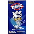 Clorox Toilet Wand Refills, Loaded with Cleaner, 6 Disposable Heads