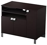 South Shore Furniture, Cakao Collection, Multimedia Credenza, Chocolate