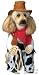 Pet Cowboy Dog Halloween Costume For Medium Dogs