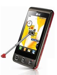 LG KP500 Cookie Unlocked Phone with 3.2 MP Camera (Brown)--International Version with No Warranty