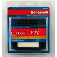Honeywell H12014 Replacement Filter for Dirt Devil F27 HEPA Media Filter Set