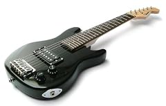 Black Childrens Guitar: 1/2 size Childs Electric Guitar for Kids Beginners aged 5-9