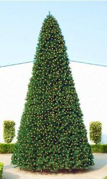 Winterland WL-BRTR-20 Classic Sequoia Tree With Metal Stand, 20 ft.