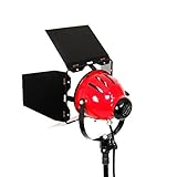 CowboyStudio 800 Watt Digital Video Continuous Red Head Light Set