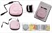Electronics : FPUK - PINK SONY PSP UMD DISC & MEMORY CARD HOLDER CARRY CASE BAG HOLDER