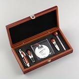 SCIP CB2002 Luxury Wine Set w/ 4 Accesories and Drop Stop Foils