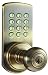Morning Industry PAKK-01AQ Keypad Knob Entry, Antique Brass