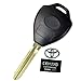 New 4 Buttons Remote Key Shell Case for Toyota 2007-2010 RAV4 Camry Yaris Avalon No Chips Inside
