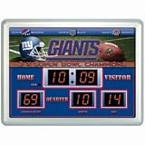 New York Giants Clock - 14''x19'' Scoreboard
