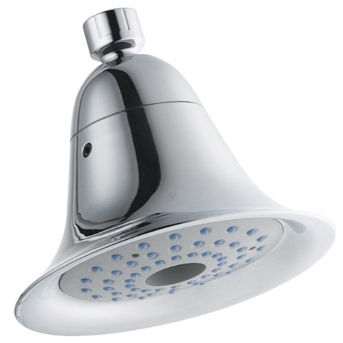Kingston Brass Watersense KX361 6-inch Diameter High Velocity Aeroflow Shower Head, Polished Chrome