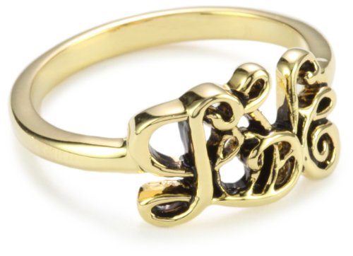 Beyond Rings Enchanted Collection Gold Love Ring, Size 6