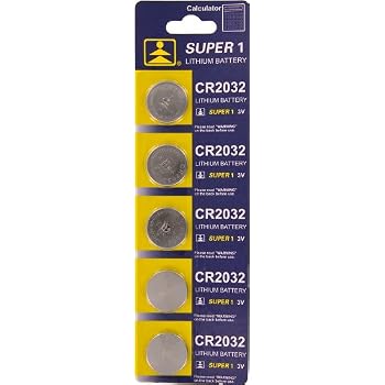 Set A Shopping Price Drop Alert For SE CR2032 Battery, Package of 5 (5 Packs 25 Batteries)
