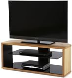 Off The Wall Mono Oak TV Stand for TVs up to 52 inch