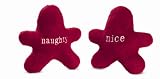 Planet Dog Squeaky Naughty and Nice Lil' Buds