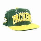 Green Bay Packers Classic Flat Bill Snap Back Hat