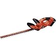Decker NHT524 24-Volt 24-Inch Cordless Electric Dual-Action Hedge Trimmer