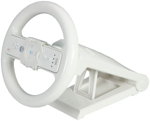 Wii Steering Wheel and Stand (Wii)